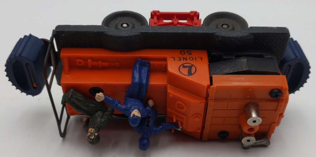 Lionel 50 Vintage O Gauge Postwar Motorized Gang Car w/3 Figures VG/Box