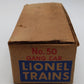 Lionel 50 Vintage O Gauge Postwar Motorized Gang Car w/3 Figures VG/Box