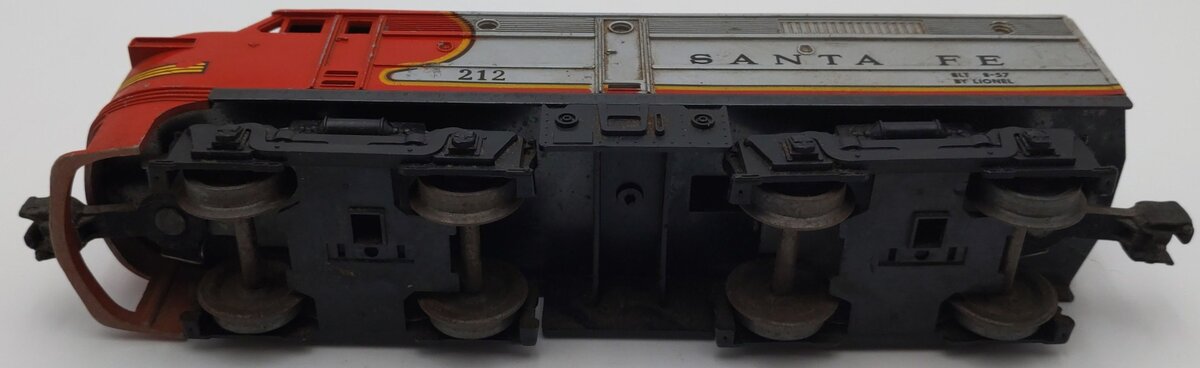 Lionel 212 Vintage O Gauge Santa Fe Alco A Dummy Unit VG