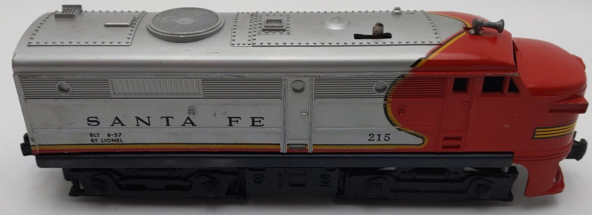 Lionel 215 Vintage O Santa Fe Powered Alco Diesel VG