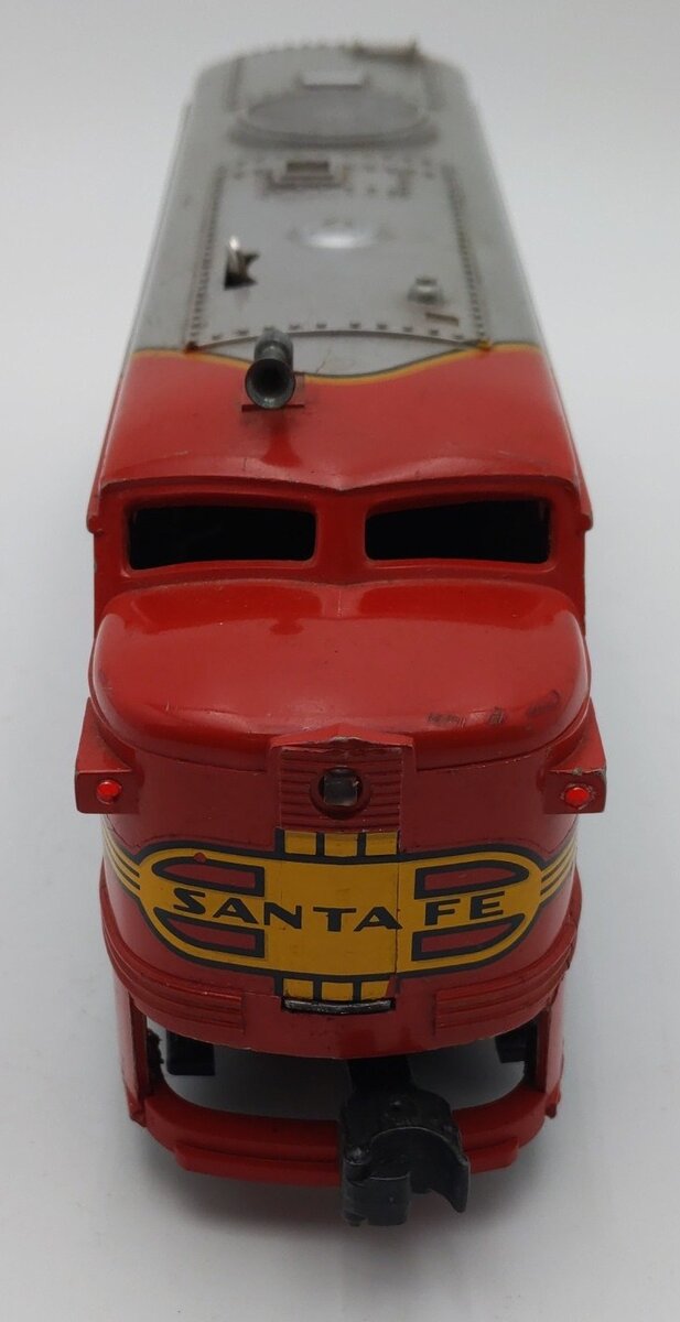 Lionel 220 Vintage O Santa Fe Powered Diesel Locomotive VG