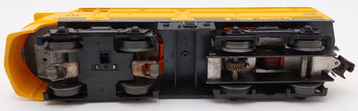 Lionel 221 Vintage O Gauge Rio Grande Alco A Unit Diesel Locomotive VG