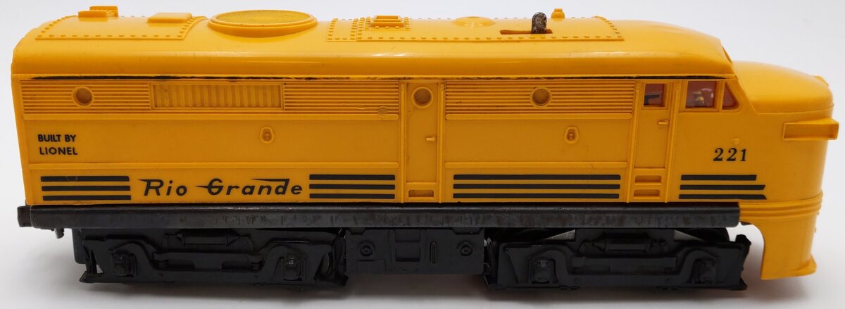 Lionel 221 Vintage O Gauge Rio Grande Alco A Unit Diesel Locomotive VG