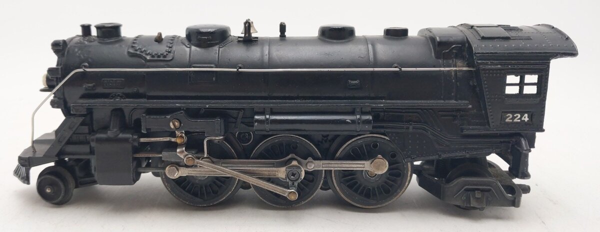 Lionel 224 Vintage O Gauge Postwar 2-6-2 Diecast Steam Locomotive VG