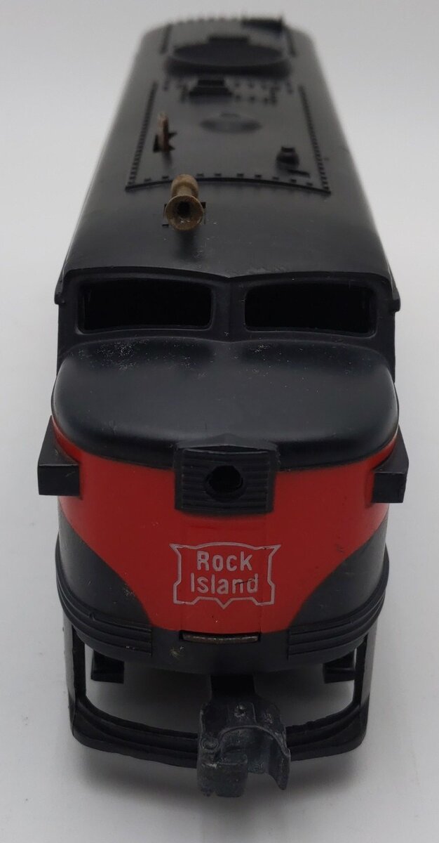 Lionel 231 Vintage O Rock Island Alco Powered A Unit Diesel Locomotive VG
