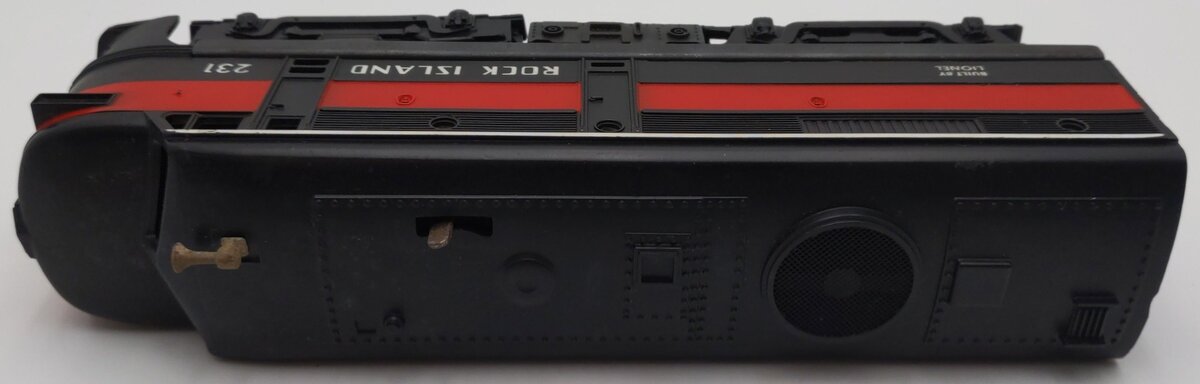 Lionel 231 Vintage O Rock Island Alco Powered A Unit Diesel Locomotive VG