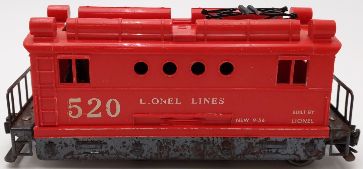 Lionel 520 Vintage O Postwar Powered Electric Box Cab Locomotive VG
