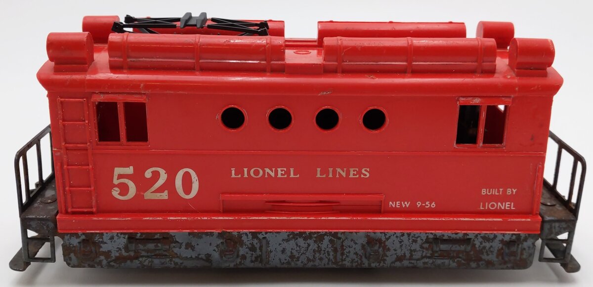 Lionel 520 Vintage O Postwar Powered Electric Box Cab Locomotive VG