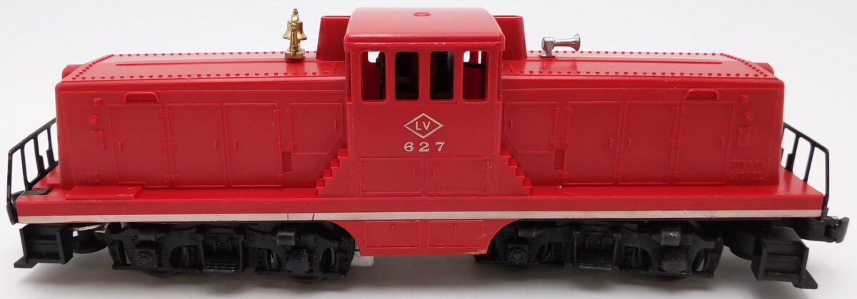 Lionel 627 Vintage O Gauge Lehigh Valley 44 Ton Diesel Locomotive VG