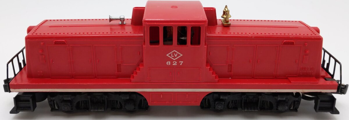 Lionel 627 Vintage O Gauge Lehigh Valley 44 Ton Diesel Locomotive VG