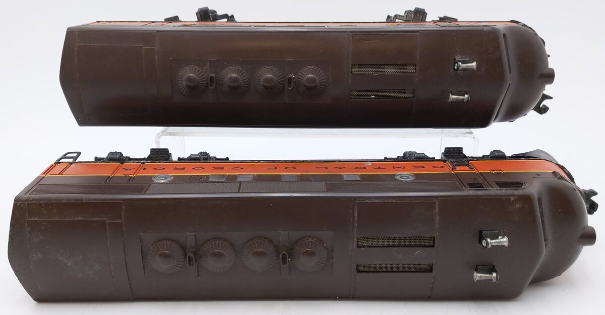 Lionel O Gauge Central of Georgia AA Diesel Locomotives Set #811 & #812 - Custom