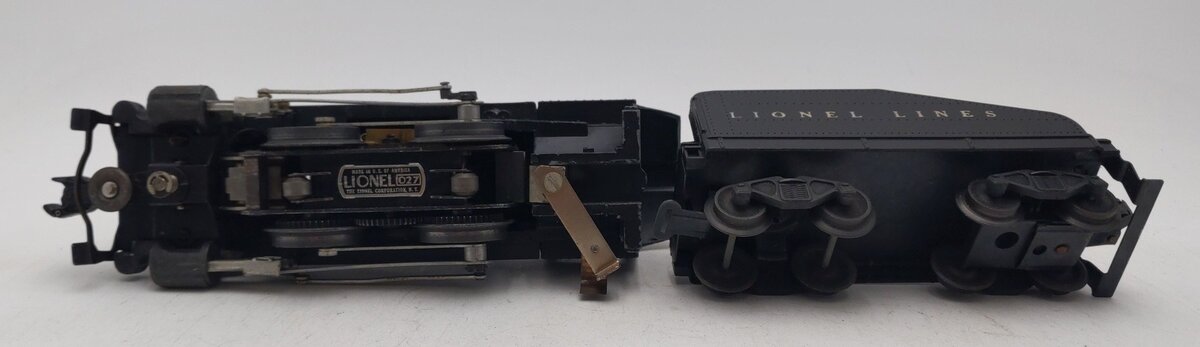 Lionel 1615 Vintage O 0-4-0 Diecast Steam Switcher Locomotive & Tender VG