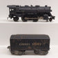 Lionel 1110 Vintage O 2-4-2 Postwar Steam Locomotive & Tender VG