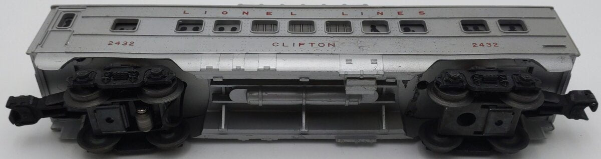 Lionel 2432 Vintage O Lionel Lines Clifton Illuminated Vista Dome Car VG