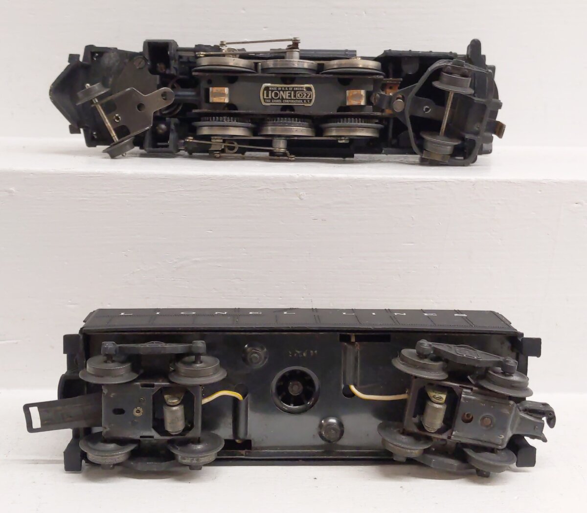 Lionel 2026 Vintage O 2-6-2 Diecast Steam Locomotive & 6026W Tender VG