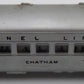 Lionel 2422 Vintage O Lionel Lines Chatham Lighted Pullman Car with Silver Roof VG