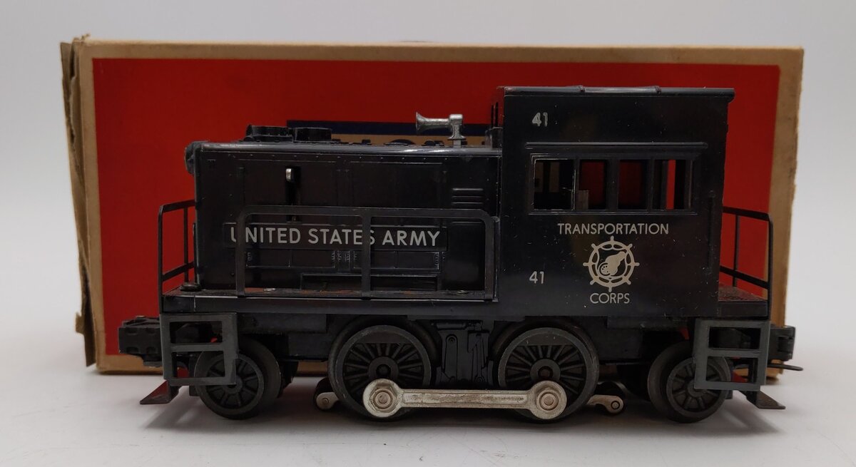 Lionel 41 Vintage O Gauge Postwar U.S Army Gas Turbine Powered Diesel Locomotive VG/Box