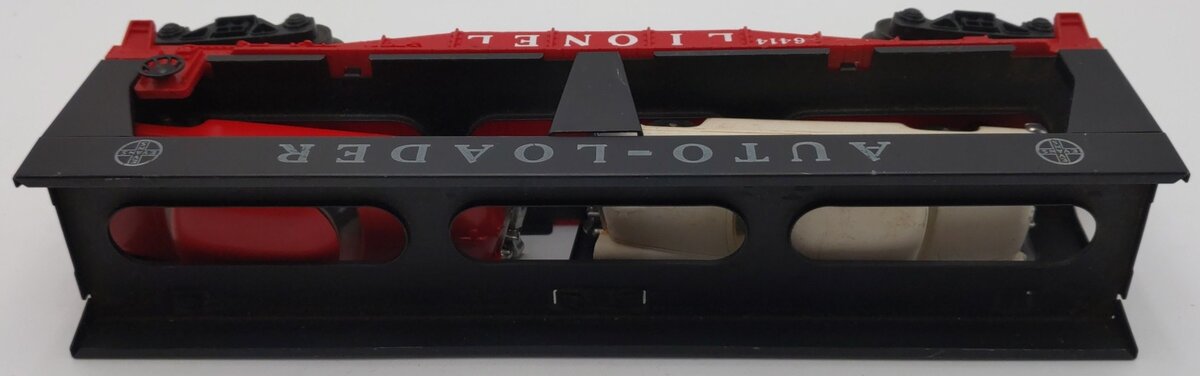 Lionel 6414 Vintage O Gauge Postwar Evans Autoloader with 4 Automobiles VG