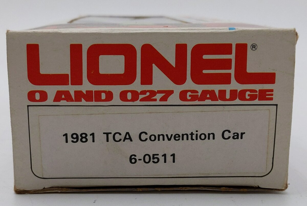 Lionel 6-0511 O Gauge TCA 1981 The Gateway To The West 