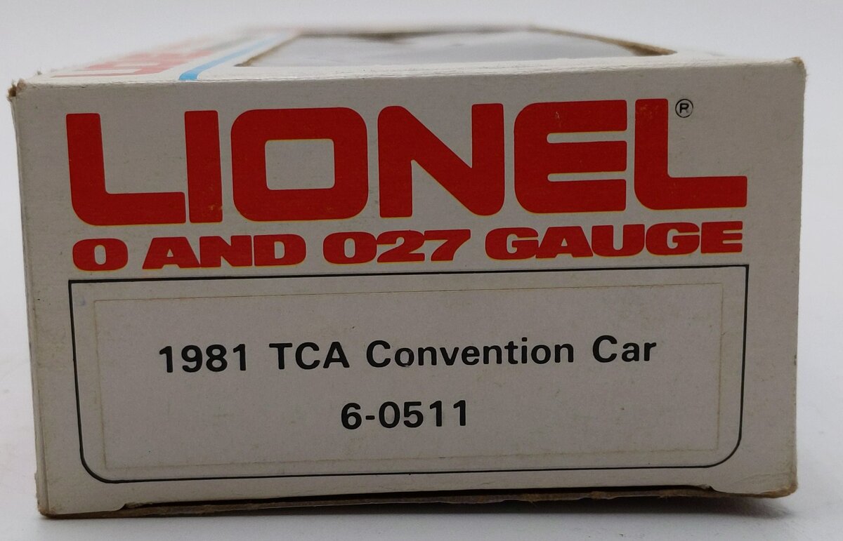 Lionel 6-0511 O Gauge TCA 1981 The Gateway To The West "St. Louis" Baggage Car EX/Box