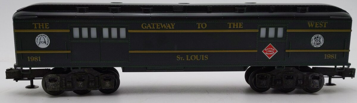 Lionel 6-0511 O Gauge TCA 1981 The Gateway To The West "St. Louis" Baggage Car EX/Box