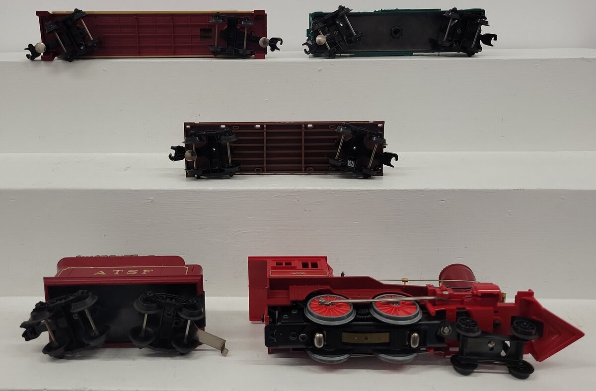 Lionel 6-1053 O Gauge James Gang 4-4-0 Steam Locomotive Set VG/Box