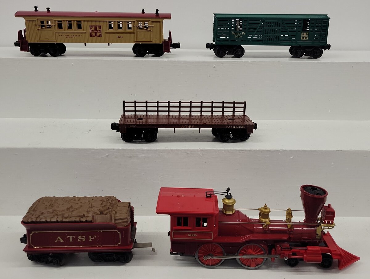Lionel 6-1053 O Gauge James Gang 4-4-0 Steam Locomotive Set VG/Box