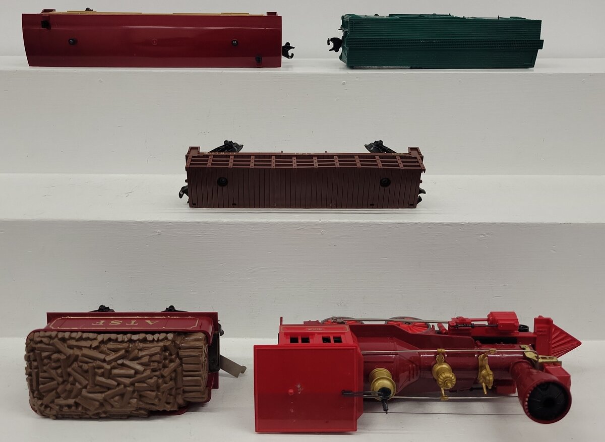 Lionel 6-1053 O Gauge James Gang 4-4-0 Steam Locomotive Set VG/Box