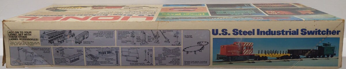 Lionel 6-1380 O US Steel Industrial Switcher Train Set EX/Box
