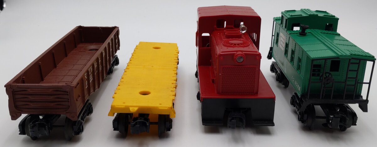 Lionel 6-1380 O US Steel Industrial Switcher Train Set EX/Box