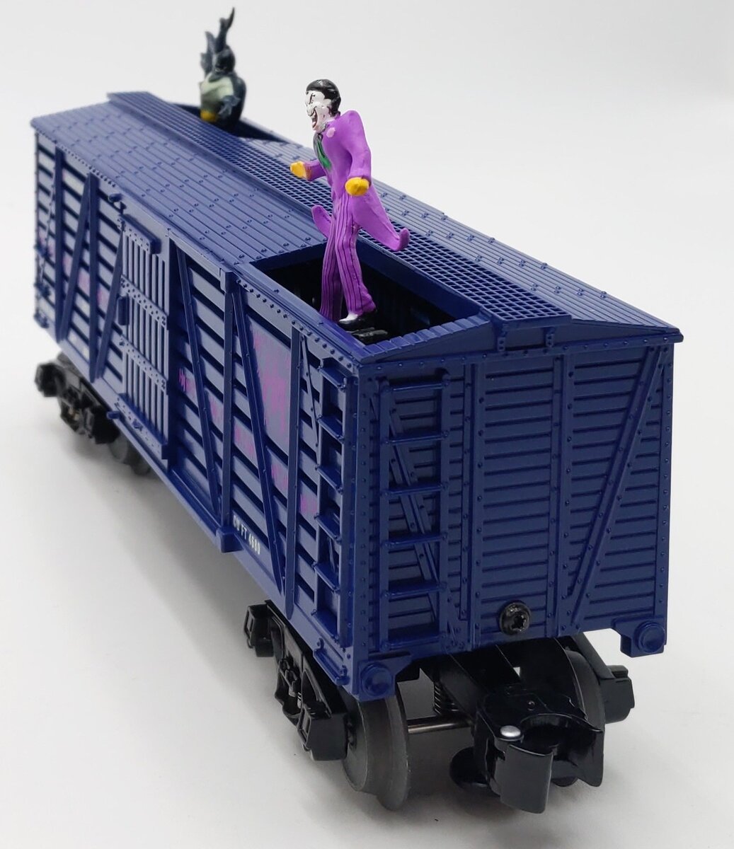 Lionel 2028270 O Gauge Batman Versus The Joker Duel Boxcar LN/Box
