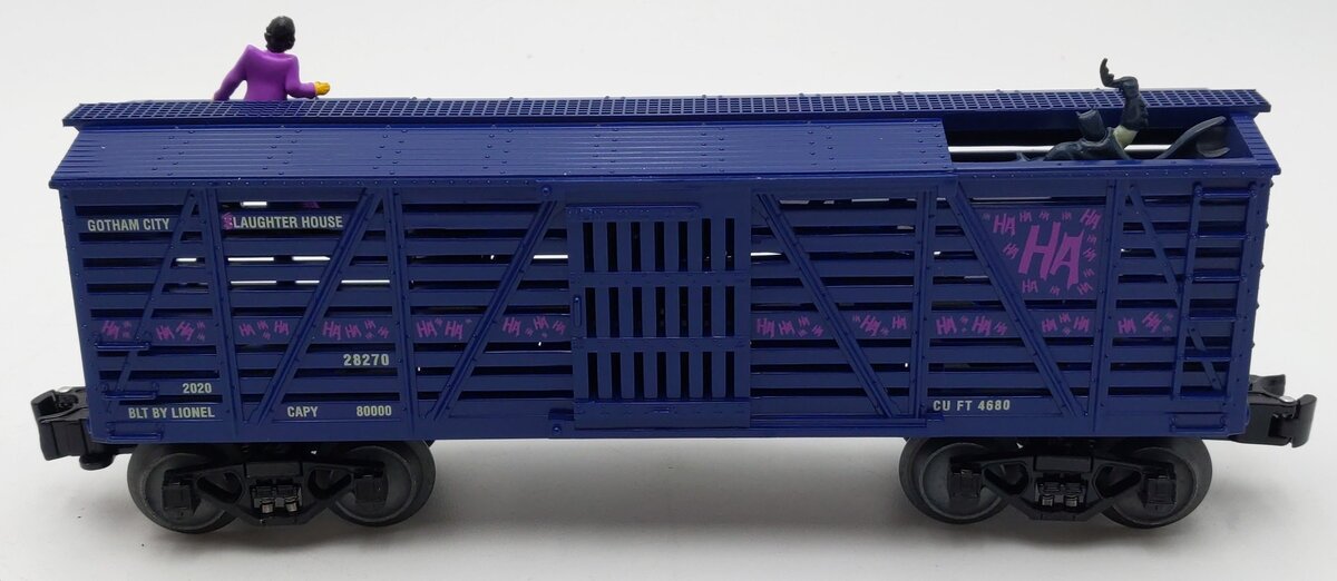 Lionel 2028270 O Gauge Batman Versus The Joker Duel Boxcar LN/Box