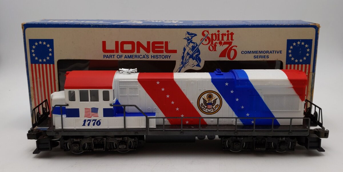 Lionel 6-1776 O Gauge Spirit of 76 U36B Powered Diesel Locomotive EX/Box