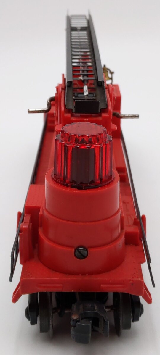 Lionel 3512 Vintage O Fire Ladder Car with Ladder EX