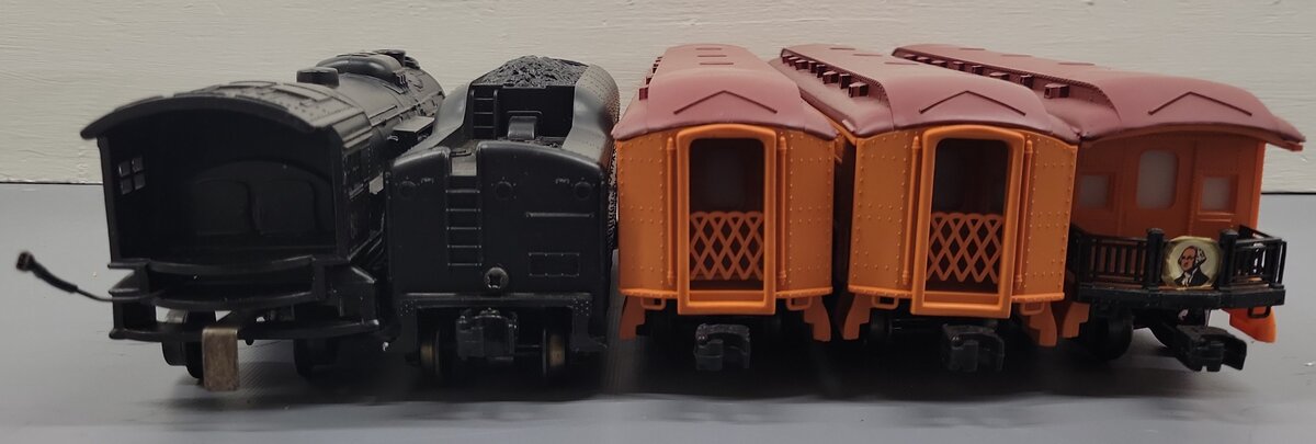 Lionel 6-1387 O Gauge Milwaukee Road Passenger Train Set VG/Box
