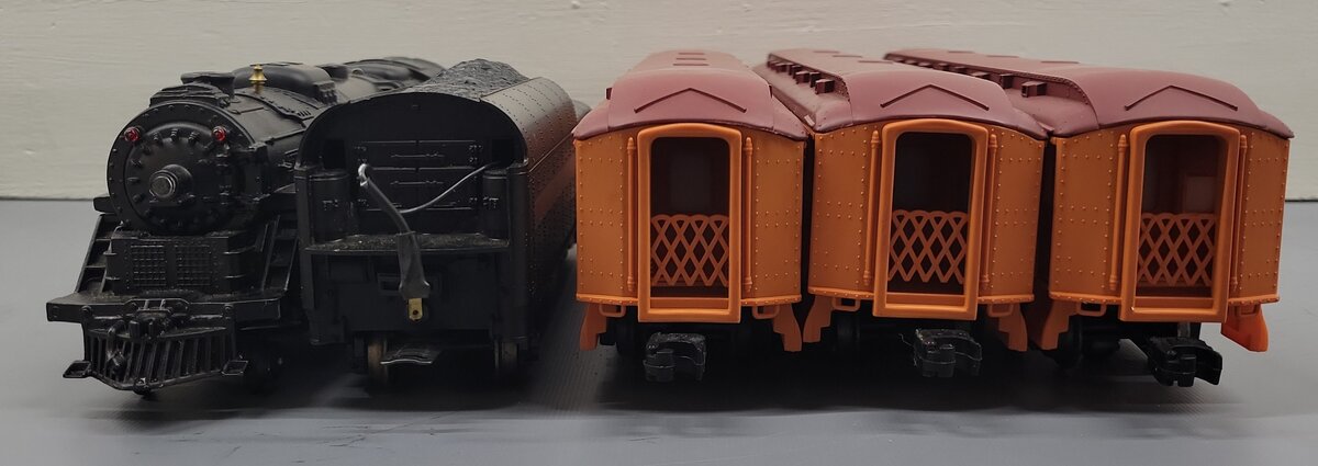 Lionel 6-1387 O Gauge Milwaukee Road Passenger Train Set VG/Box