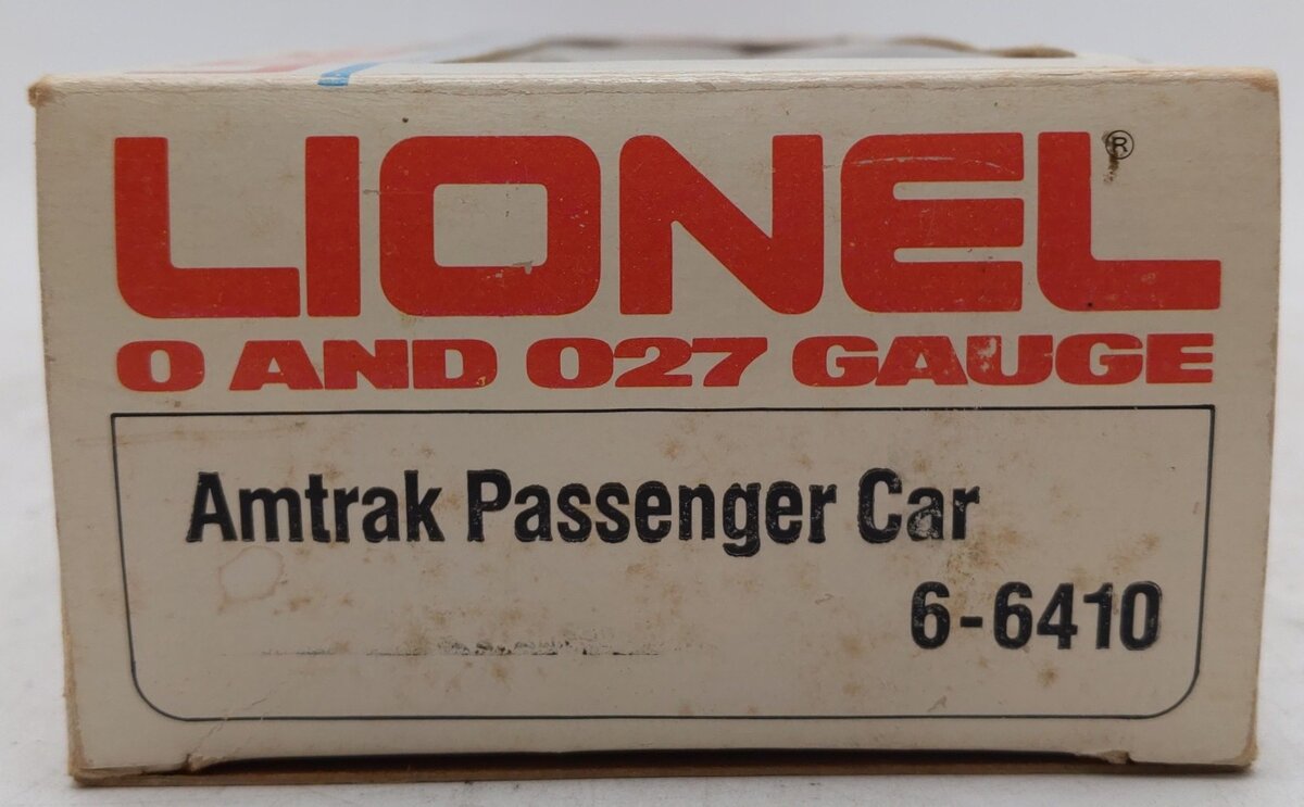 Lionel 6-6410 O Gauge Amtrak Streamlined Pullman Car #6410 EX/Box
