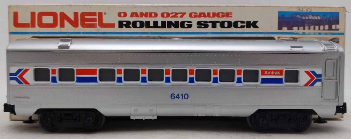 Lionel 6-6410 O Gauge Amtrak Streamlined Pullman Car #6410 EX/Box