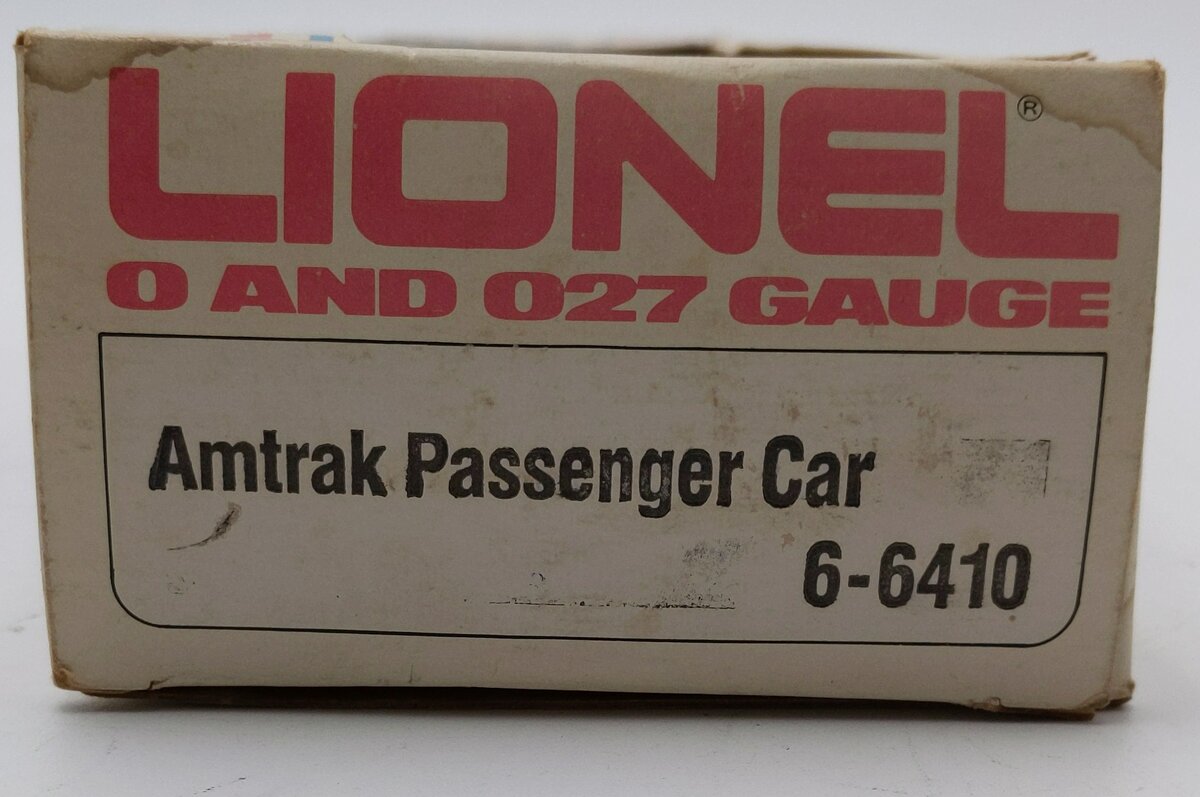 Lionel 6-6410 O Gauge Amtrak Streamlined Pullman Car #6410 EX/Box