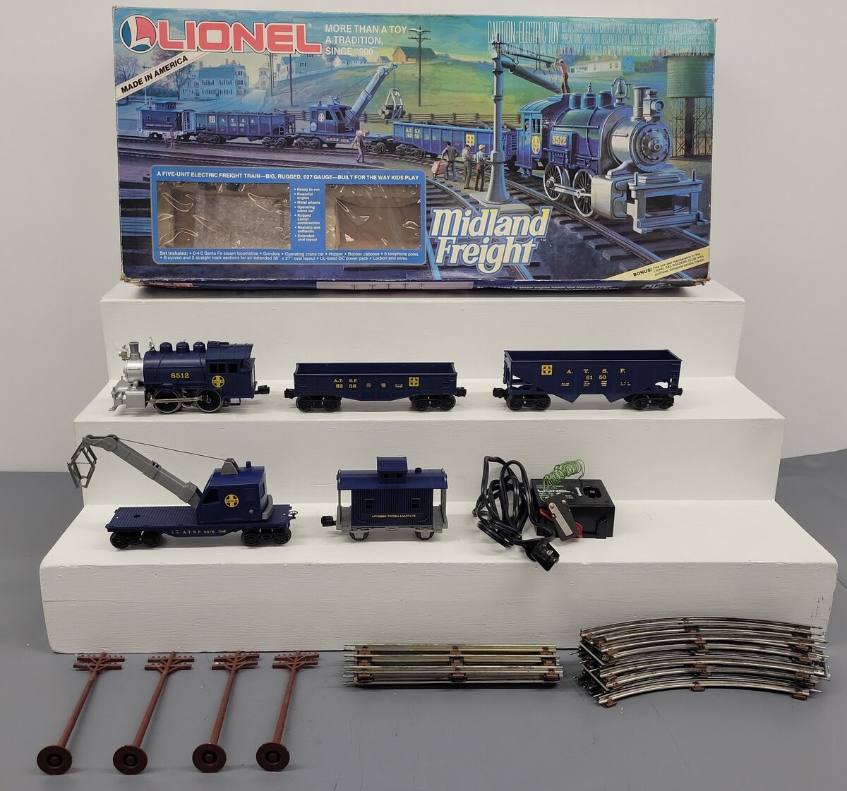 Lionel 6-1501 O Gauge Midland Freight Set VG/Box