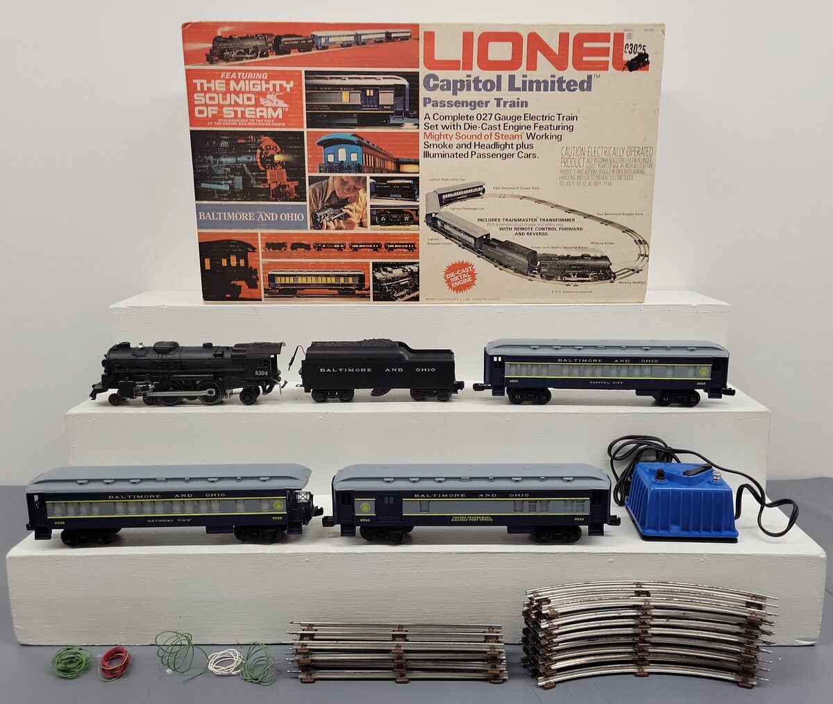 Lionel 6-1587 O Gauge Capitol Limited Set EX/Box