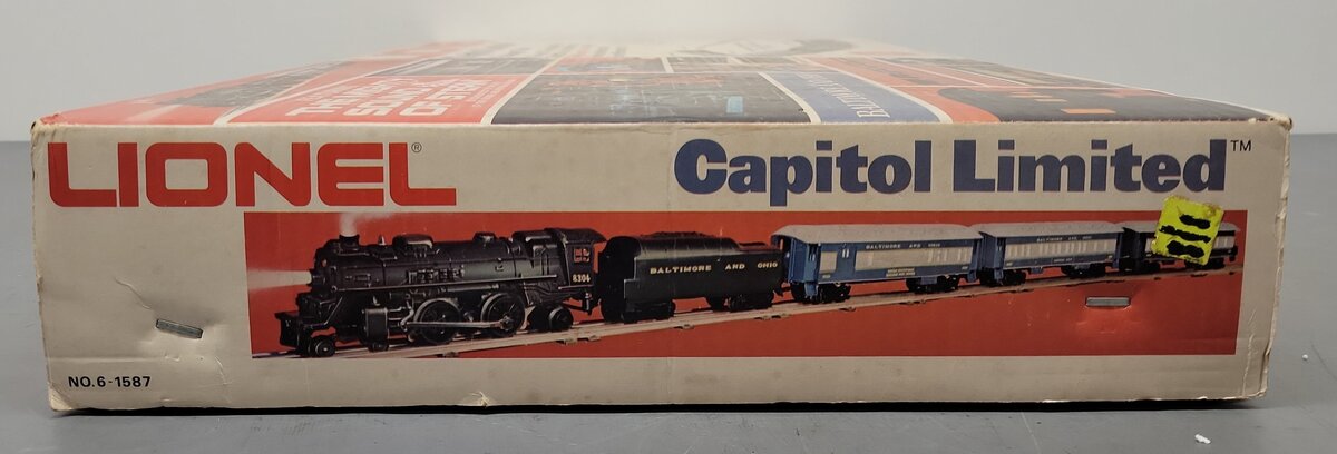 Lionel 6-1587 O Gauge Capitol Limited Set EX/Box