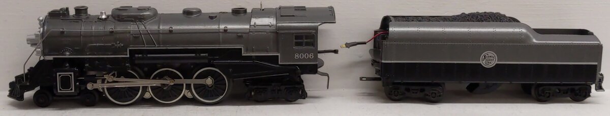 Lionel 6-8006 O Atlantic Coast Line 4-6-4 Steam Locomotive w/Tender EX/Box