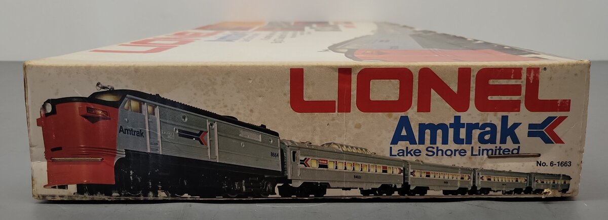 Lionel 6-1663 O Gauge Amtrak Lake Shore Limited Electric Train Set VG/Box