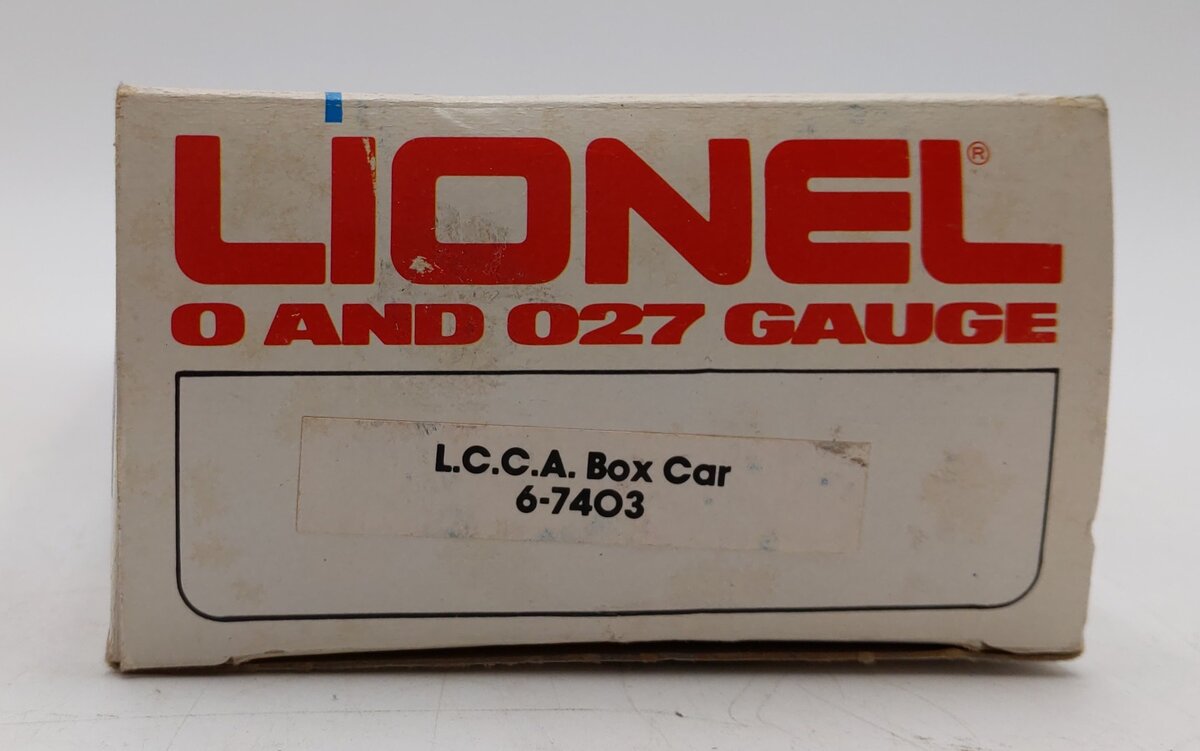 Lionel 6-7403 O Gauge L.C.C.A 1984 LNAC Boxcar LN/Box