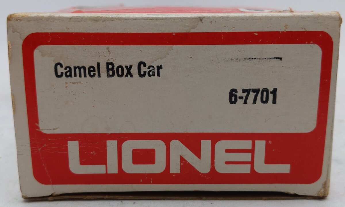 Lionel 6-7701 O Gauge Camel Billboard Boxcar #7701 EX/Box