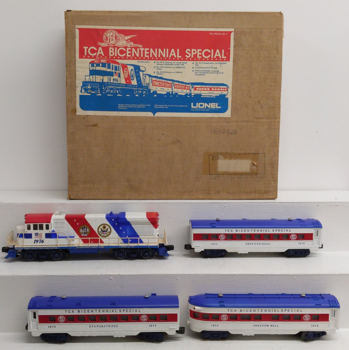 Lionel O Gauge TCA Bicentennial Special Set EX/Box