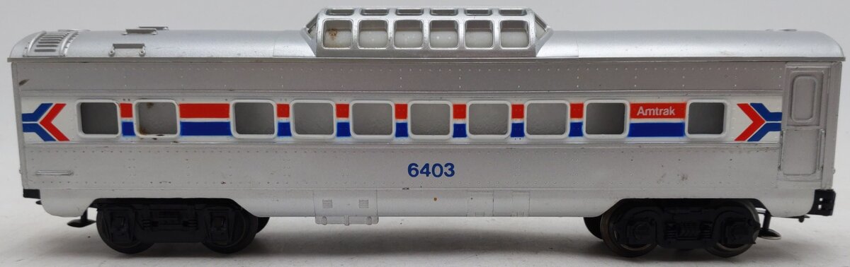 Lionel 6-6403 O Gauge Amtrak Vista Dome Car EX