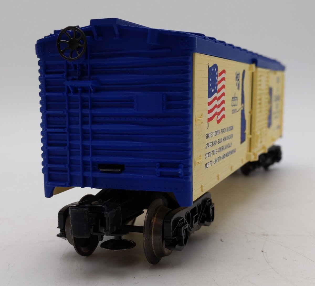 Lionel 6-7601 O Gauge State of Delaware Boxcar LN/Box
