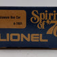 Lionel 6-7601 O Gauge State of Delaware Boxcar LN/Box